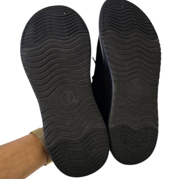 Kizik Womens Lima Handsfree Slip On Sneakers, Triple Black, Athletic, Size 7.5 - Picture 6 of 10